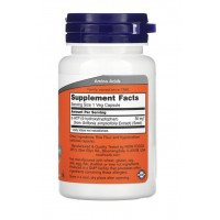5-гидрокситриптофан (5-HTP), NOW Foods, 50 мг, 30 растительных капсул